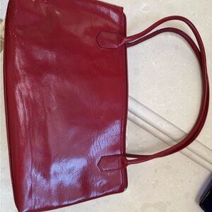 HOBO Red Leather Bag